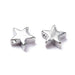 Silver Star Beads - 10pcs