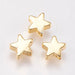 Brass Star Beads - 4mm - x10 per pack