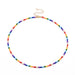 Glass Seed Beads Beaded Necklaces (42cm)