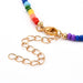 Glass Seed Bead Beaded Necklace (42cm)