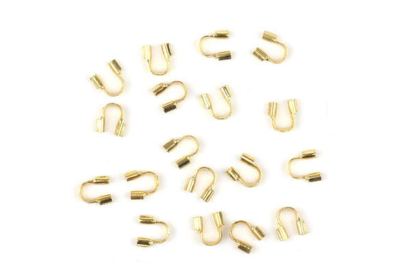 Gold Wire Guards 4mm x 4mm 20 pcs)