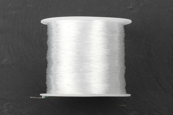 Clear Nylon (Non-elasticated) – 0.4mm (80 metres) – KerrieBerrie Beads &  Jewellery