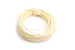 Fine Cotton Cord in Cream / Natural - 1mm (5 metres) for Beading, Jewellery Making and Macrame