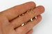 Kerrie Berrie Gold Plated Tiny Stud Earrings
