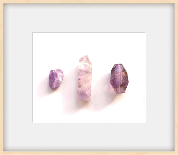 Amethyst Large Beads / Pendants