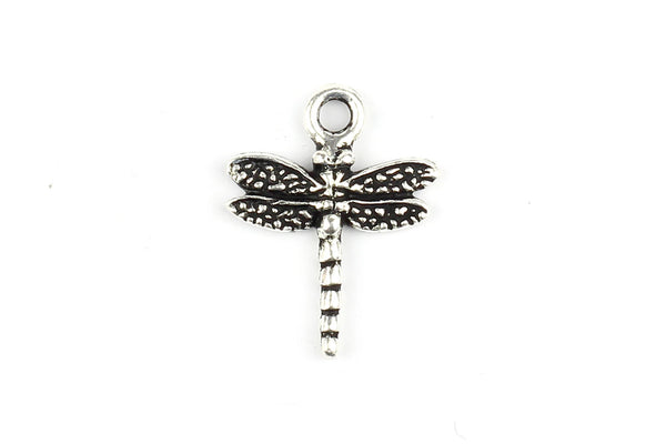 Kerrie Berrie Silver Plated Pewter Tierracast Nature Dragonfly Charm