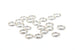 Kerrie Berrie 6mm Silver Closed Jump Rings for Jewellery Making