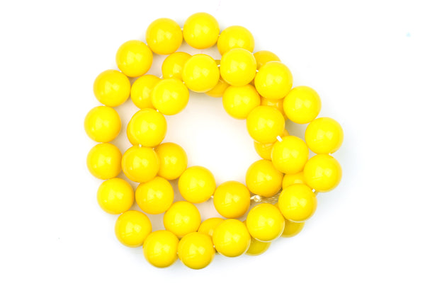 Kerrie Berrie UK Glass Beads for Beading and Jewellery Making in Yellow