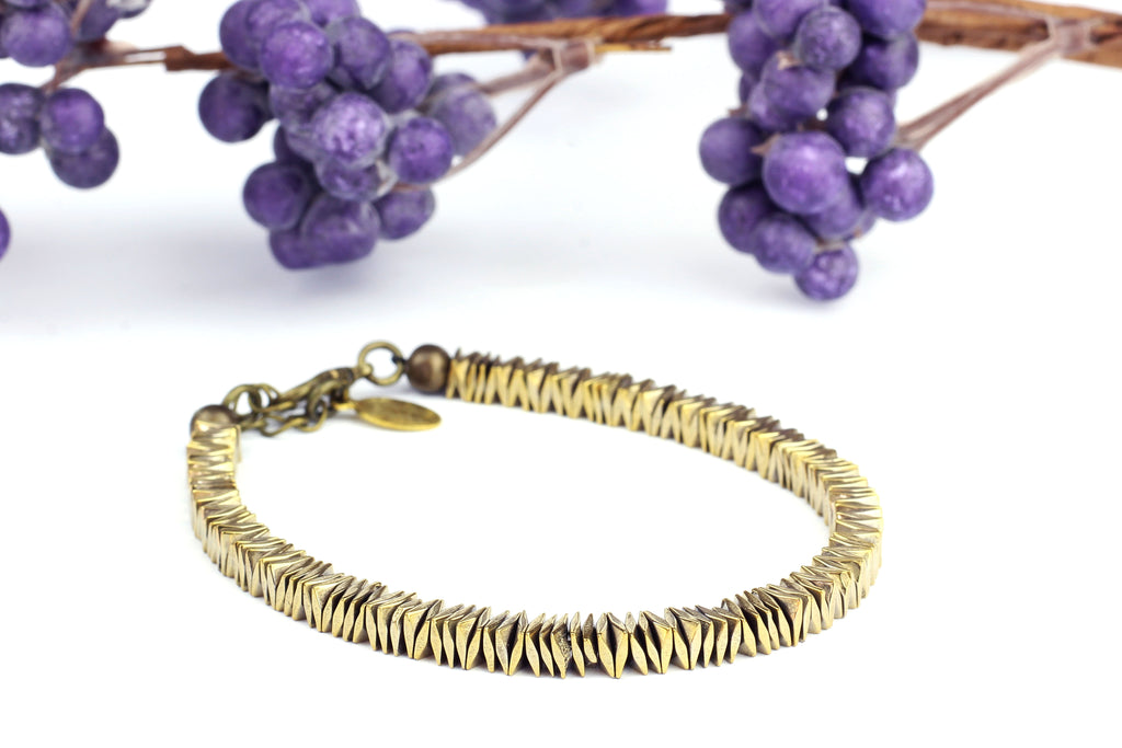 KerrieBerrie Handmade Jewellery Made in UK_Modern Hematite Bracelet