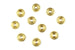 Kerrie Berrie UK Decorative Spacer Disc Beads for Jewellery Making in Gold