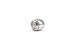Silver-plated Tierracast 3D Skull Charm
