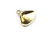 Gold Tierracast Scallop Shell Charm