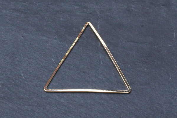 Kerrie Berrie Gold Triangle Geometric Link for Jewellery Making