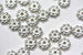Silver Flower Spacer Beads – 4mm x 1mm (20pcs)