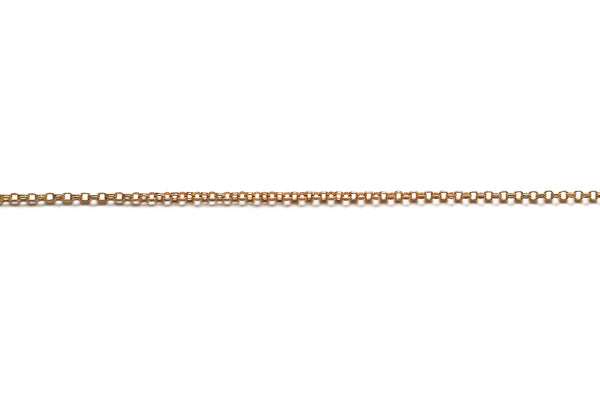 Double Round Link Chain - Gold (Tarnish Resistant)
