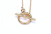 Gold Filled Toggle Clasp Necklace