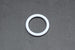 *50% OFF* White Acrylic Ring Bead w/ Hole – 45mm (10pcs)