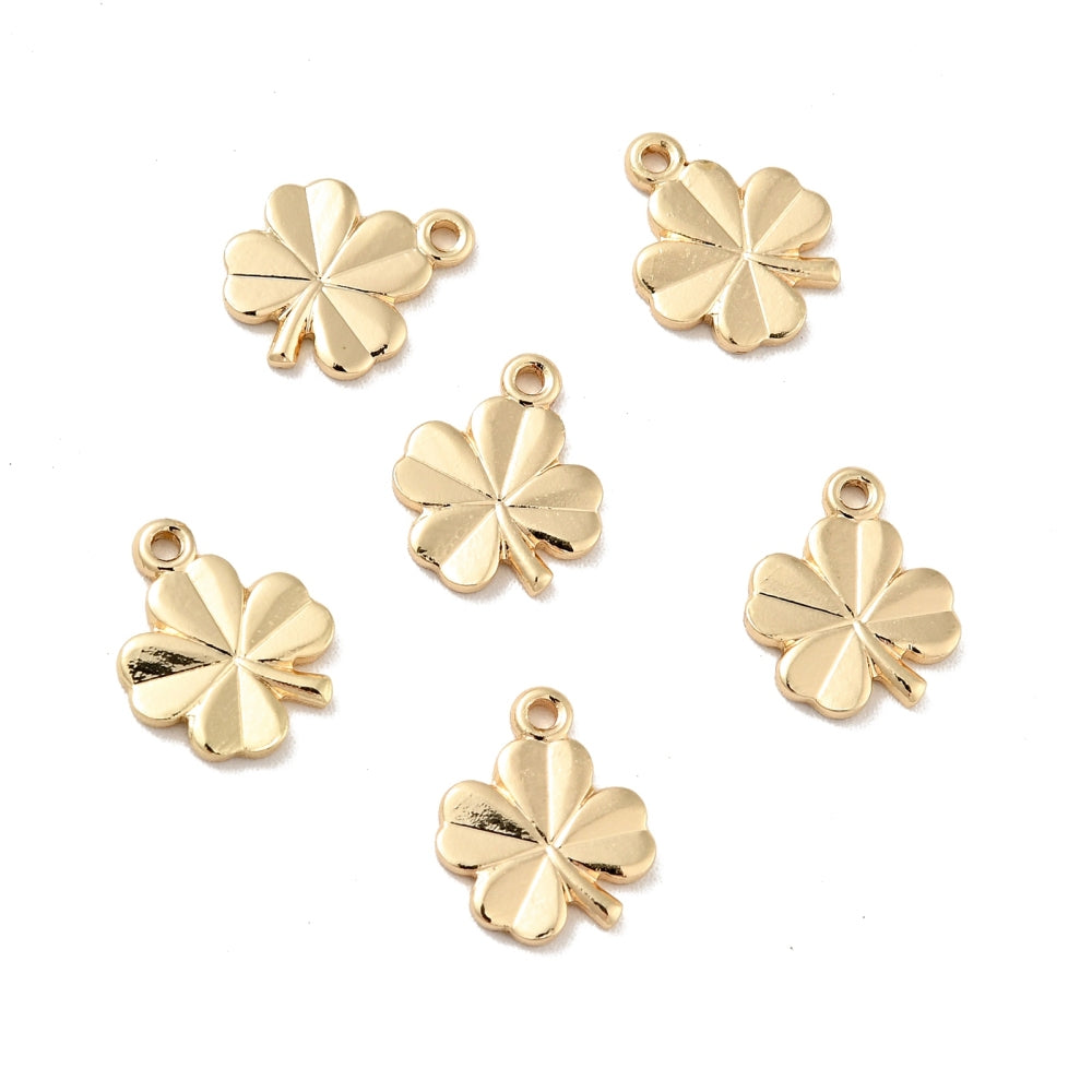 Gold Plated Clover Charm