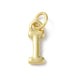 18K Gold Plated Letter Charms: A,B,C,D,E,F,G,H,IJ,K,L,M,N,O,Q,R,S,T,U,V,W,X,Y,Z