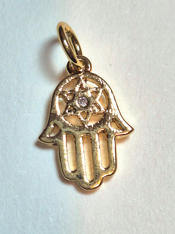 Gold Hamsa Hand