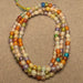 Multi Cubic Zirconia Round Beads - 2mm
