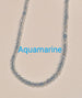 DIY -  Delicate Semi-Precious Necklace Kit (Silver)