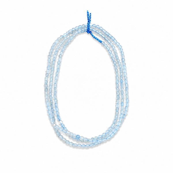 Aquamarine - 2mm Faceted Round