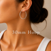 Sterling Silver Hoop Earrings