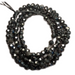 Gunmetal Black Cubic Zirconia Faceted Beads - 3mm