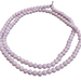 Lilac Opaque Cubic Zirconia Beads - 3mm