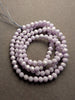 Lilac Opaque Cubic Zirconia Beads - 3mm