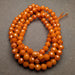 Orange Opaque Cubic Zirconia Beads - 3mm