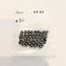 Brass Round Spacer Beads – 3mm & 4mm