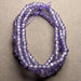 Purple Cubic Zirconia Beads - 3mm