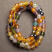 Multicoloured Cubic Zirconia Beads - 4mm