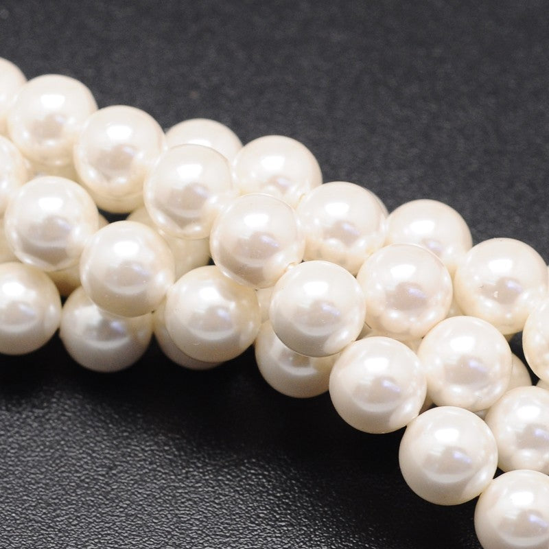 Shell Pearl  Beads - 16mm (24 beads)