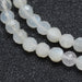 Moonstone Semi-Precious Faceted Round Beads - 3mm