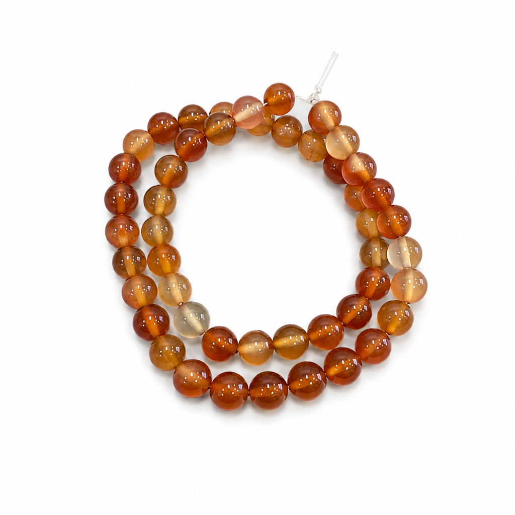 Carnelian Round - 8mm