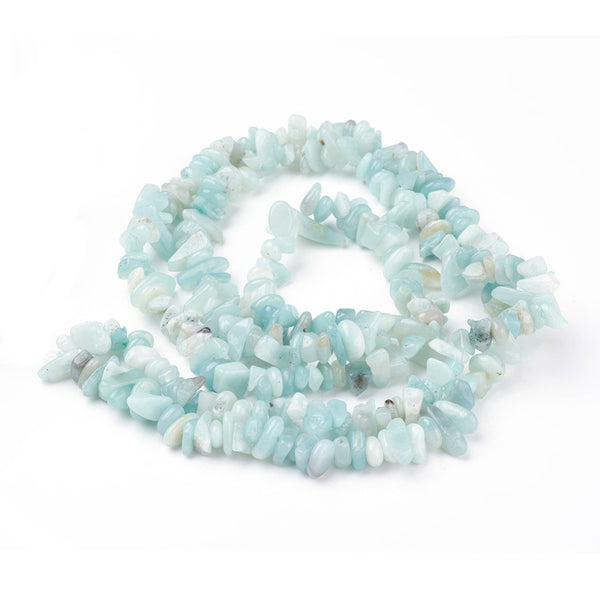 Amazonite Semi-Precious Chip Beads Beads