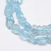 Aquamarine Semi-precious 'Nugget' Beads