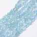 Aquamarine Semi-precious 'Nugget' Beads