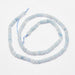 Natural Semi-Precious Aquamarine Faceted Rondelle Beads - 4mm