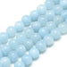 Aquamarine Semi-precious Round Beads - 6mm
