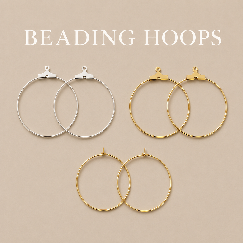 Beading Hoop Earrings