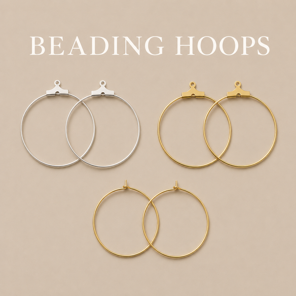 Beading Hoop Earrings