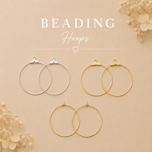 Beading Hoop Earrings