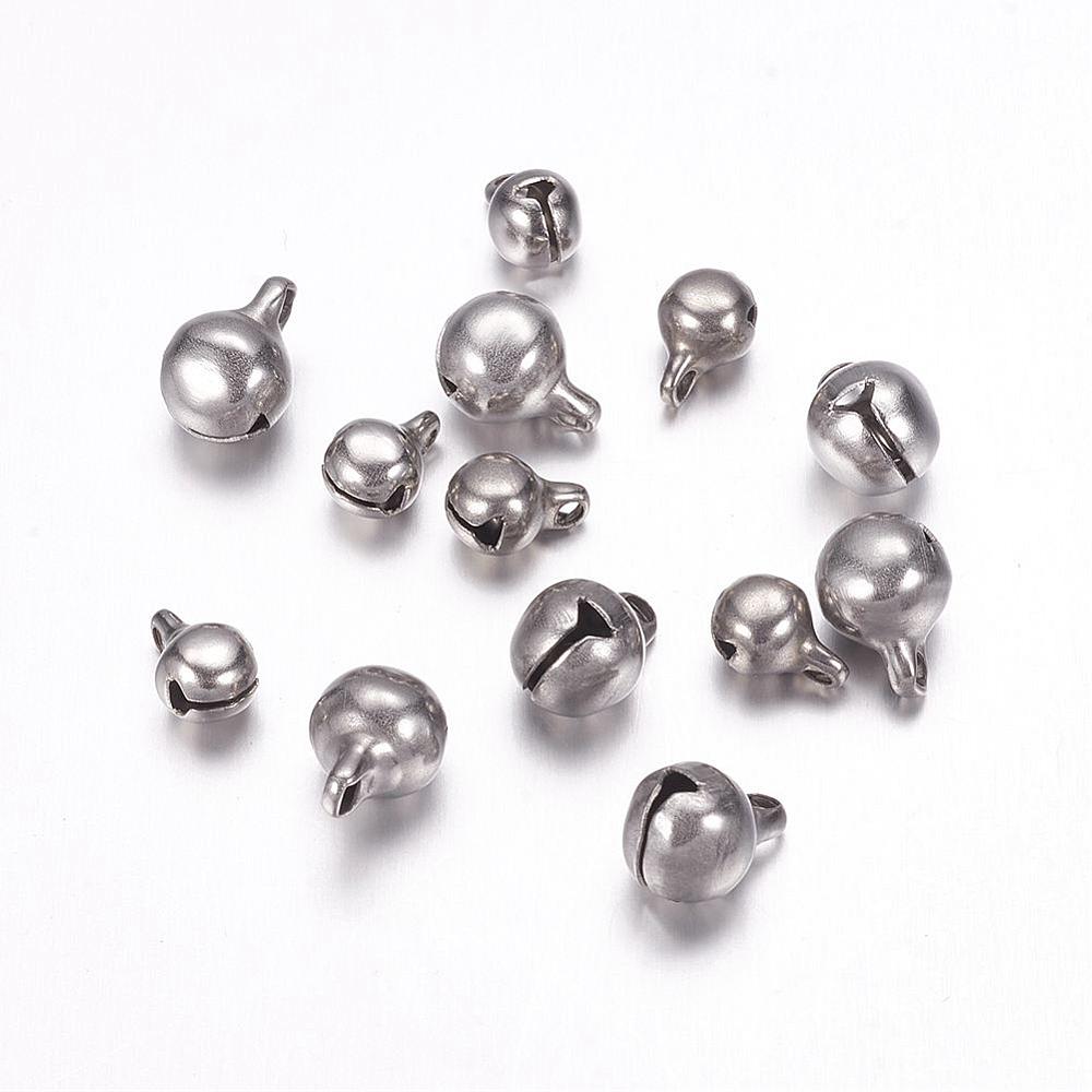 Bell Charm - 8mm - x 5