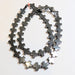 Black Cross Hematite Beads