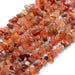 Carnelian Semi-precious Dyed 'Chip' beads