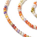 Multi Cubic Zirconia Round Beads - 2mm